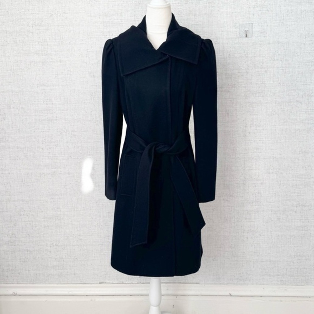 Tahari Wool Blend Coat